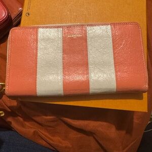 Balenciaga Peach and White Women's Bag
